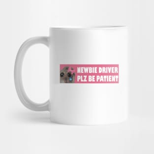 Meme Sad Hamster Newbie Driver Plz Be Patient Mug